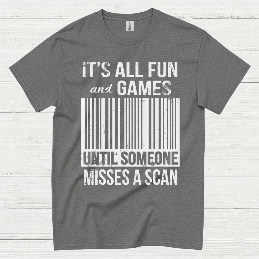 Misses A Scan Postal Worker T Shirt