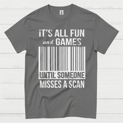 Misses A Scan Postal Worker T Shirt