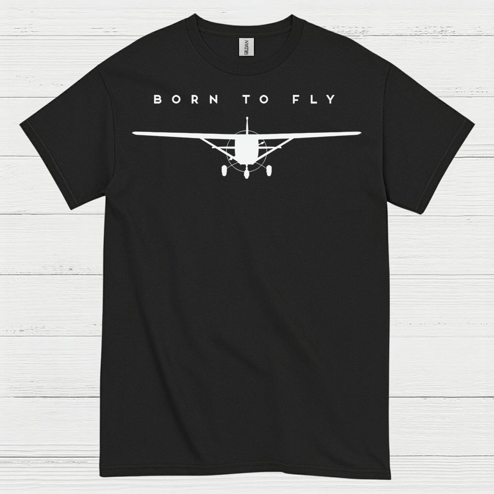 Born To Fly Pilot T Shirt