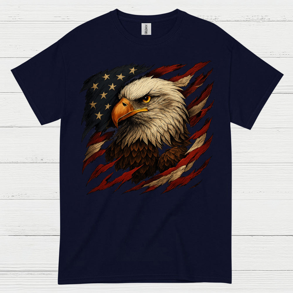 American Bald Eagle Patriotic Freedom Pride T Shirt