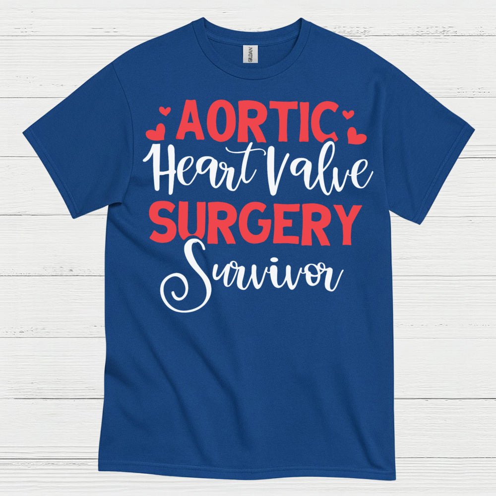 Aortic Heart Valve Surgery Survivor T Shirt