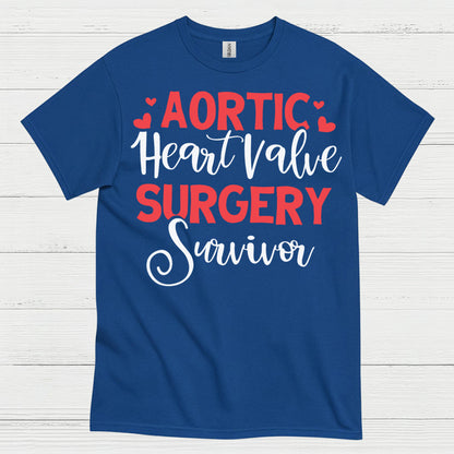 Aortic Heart Valve Surgery Survivor T Shirt