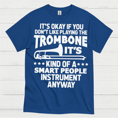 Smart Trombone Player Funny T Shirt