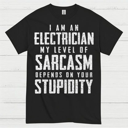 Electrician Sarcasm Level T Shirt