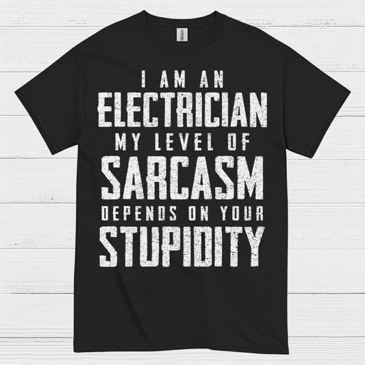 Electrician Sarcasm Level T Shirt