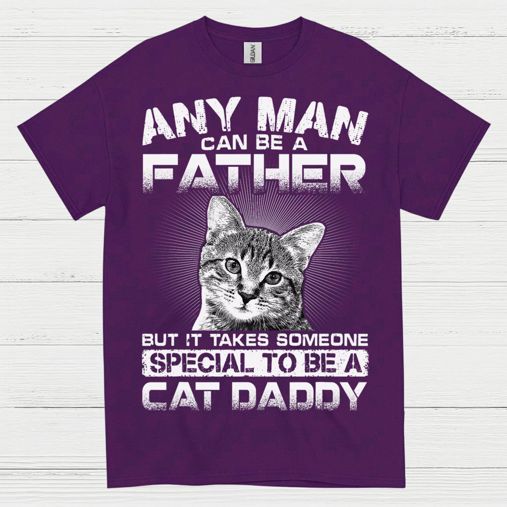 Cat Daddy Father Humor T Shirt