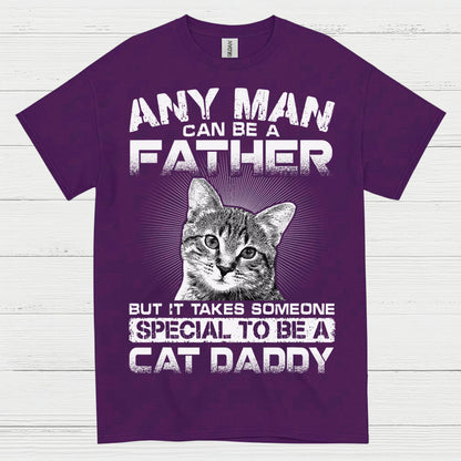 Cat Daddy Father Humor T Shirt