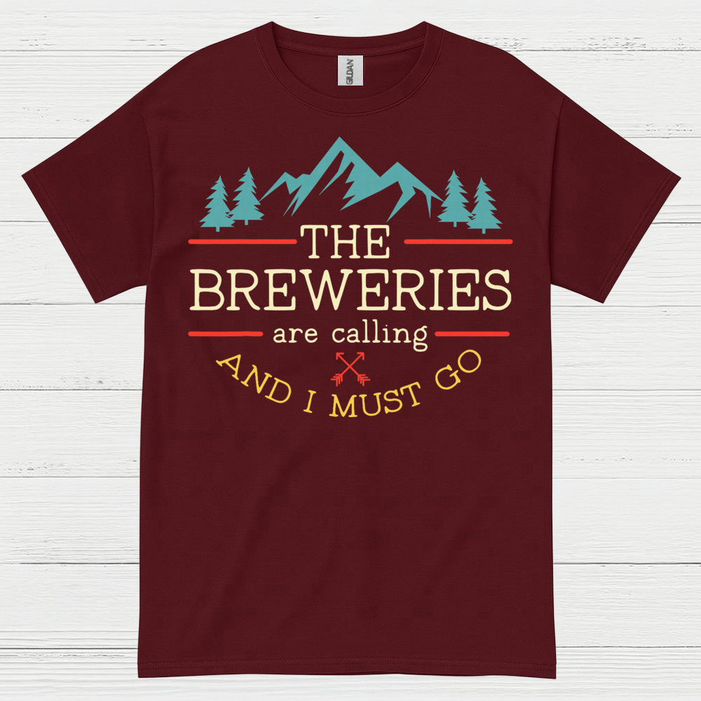 Brewery Adventures Are Calling T Shirt