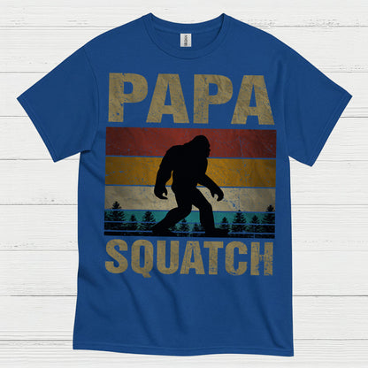 Papa Squatch Bigfoot T Shirt