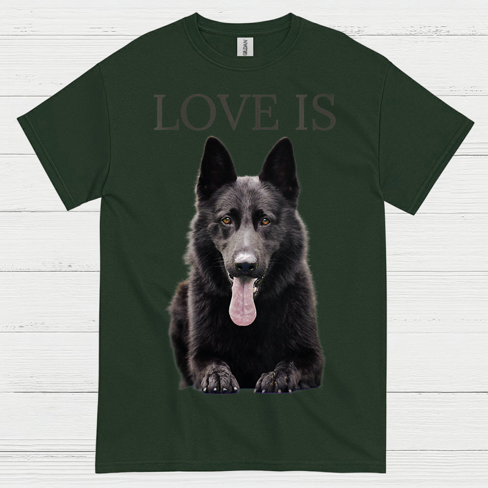 Love Is German Shepherd Dog Lover T Shirt