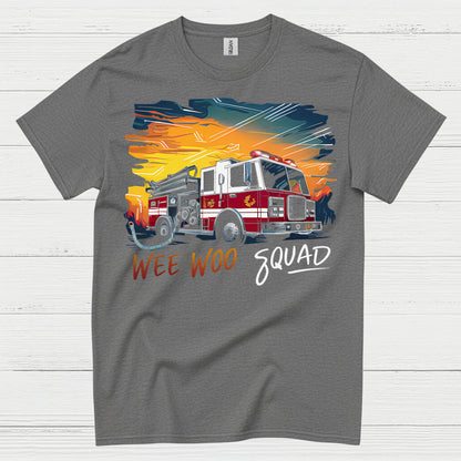 Wee Woo Squad Firefighter T Shirt