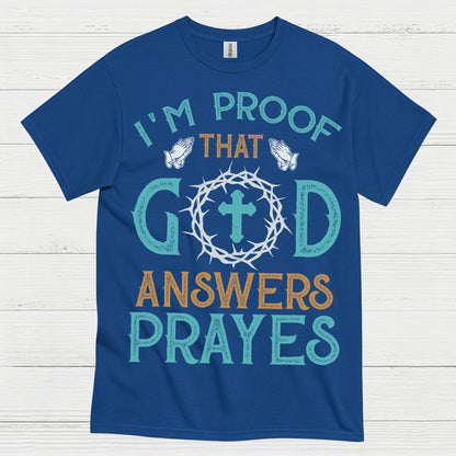 God Answers Prayers Christian T Shirt