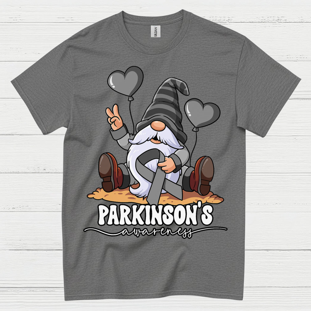 Parkinsons Awareness Gnome Support T Shirt