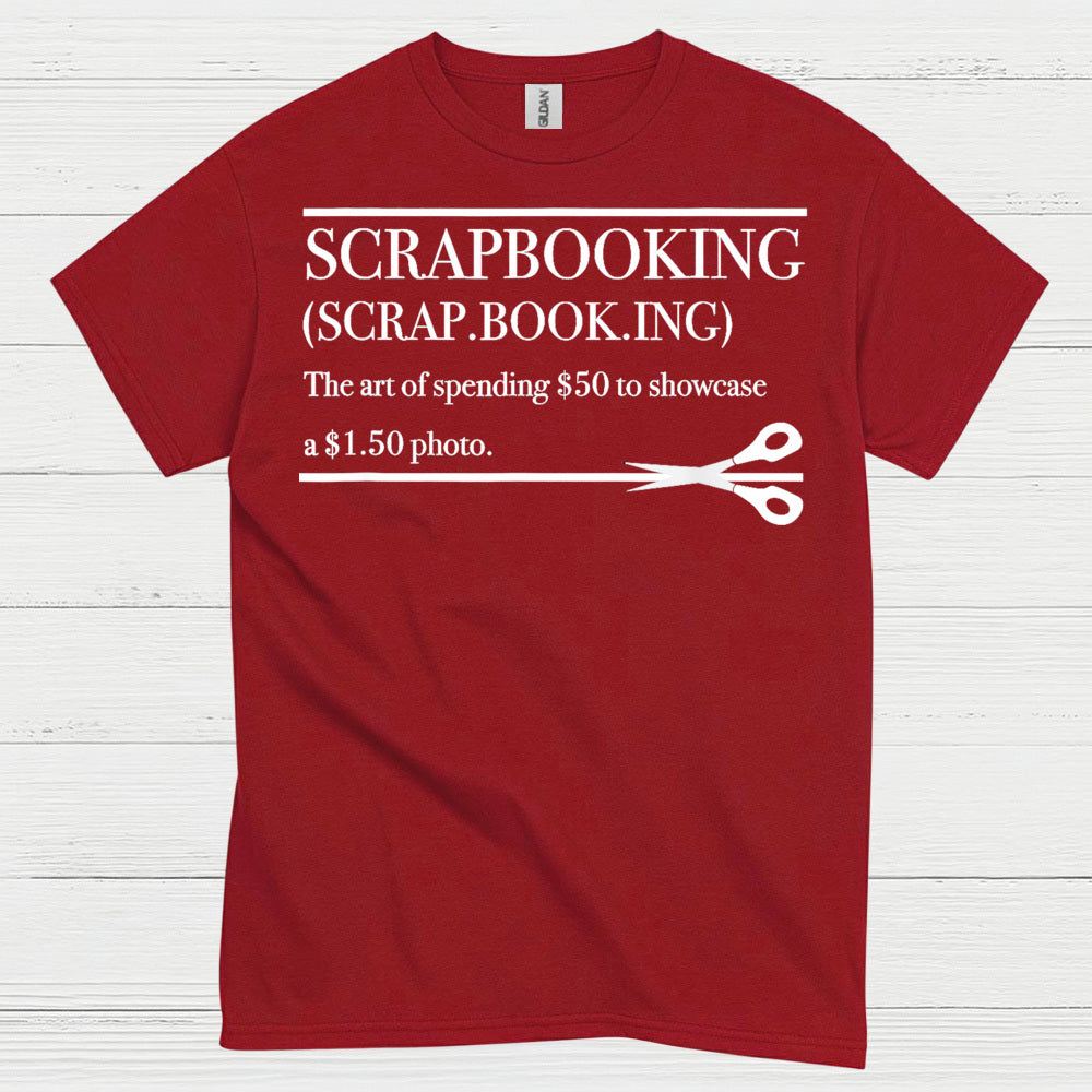 Funny Scrapbooking Definition Craft Lover T Shirt
