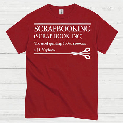 Funny Scrapbooking Definition Craft Lover T Shirt
