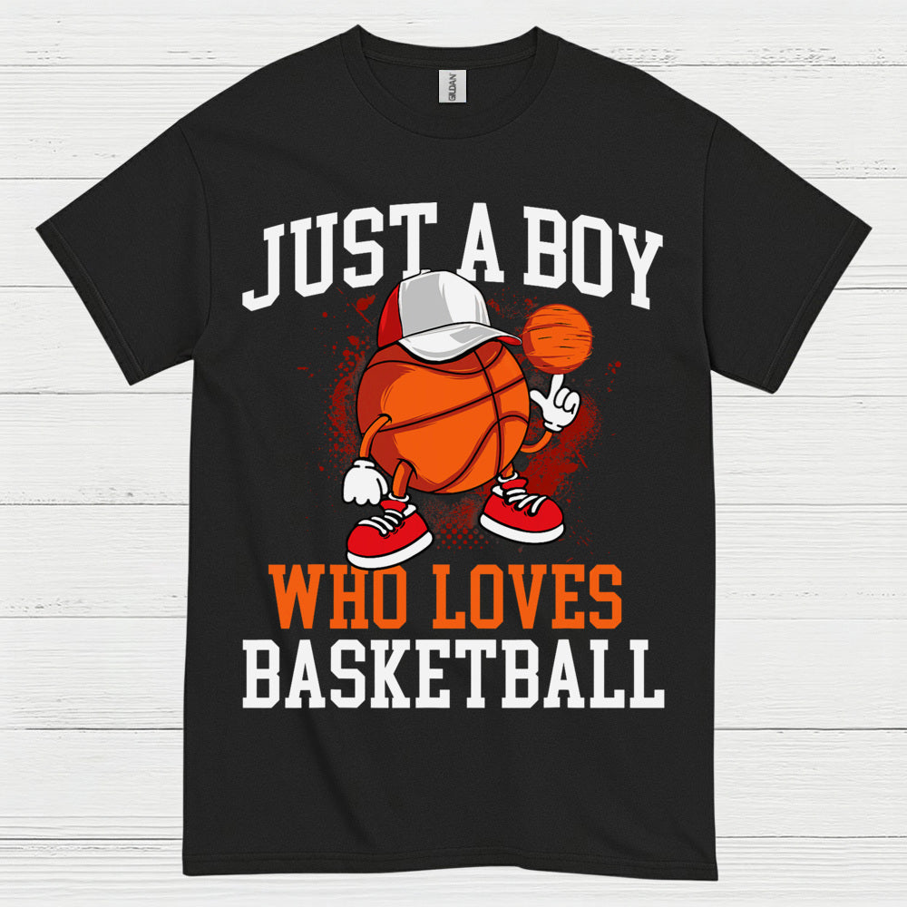 Just A Boy Who Loves Basketball T Shirt