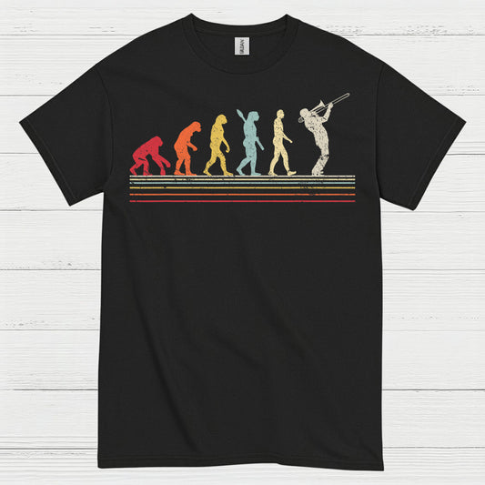 Trombone Evolution Music T Shirt