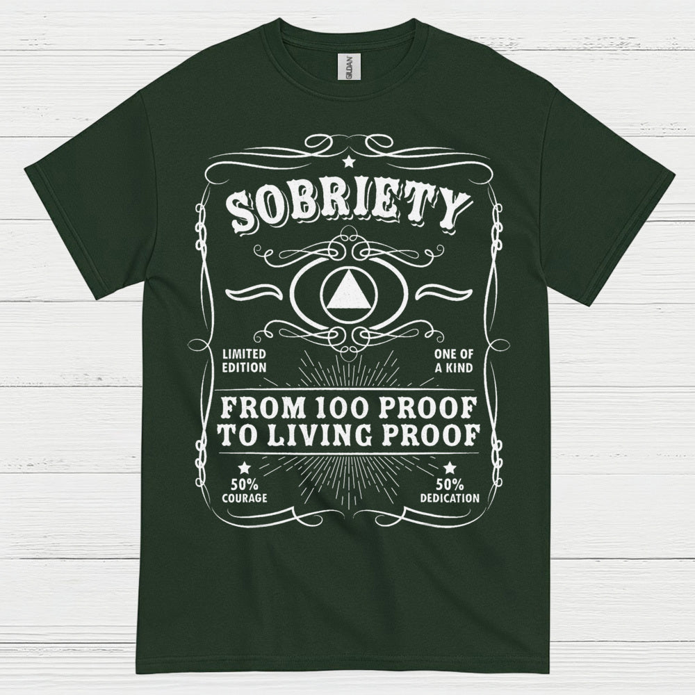 Sobriety Living Proof Recovery T Shirt