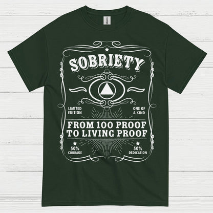 Sobriety Living Proof Recovery T Shirt