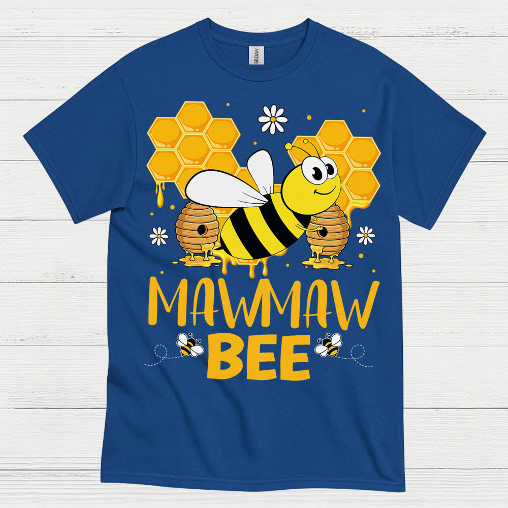 Mawmaw Bee Cute Grandma T Shirt