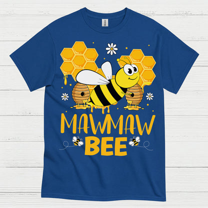 Mawmaw Bee Cute Grandma T Shirt
