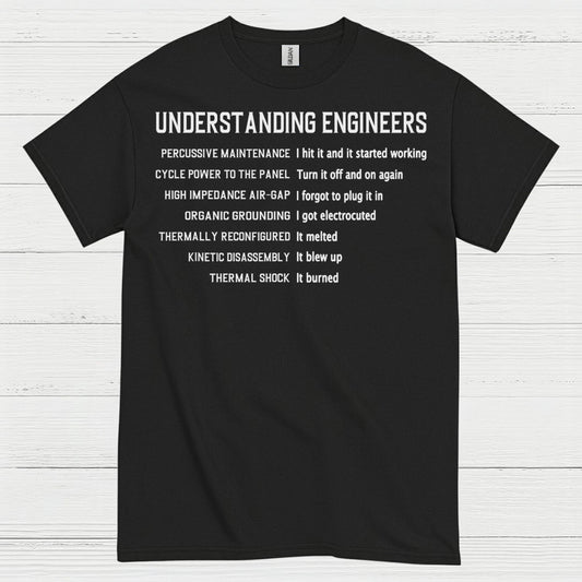 Engineer Terminology Humor T Shirt