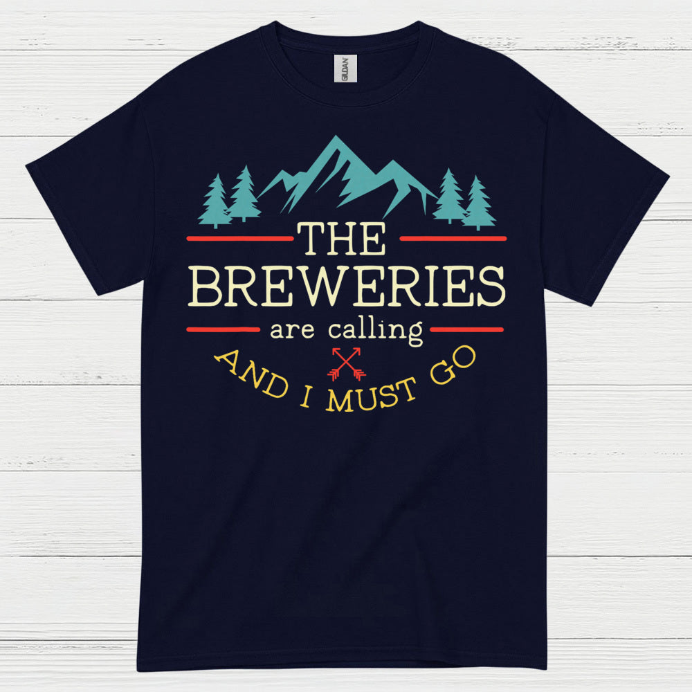 Brewery Adventures Are Calling T Shirt