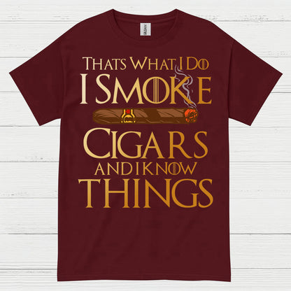 That’s What I Do I Smoke Cigars T Shirt