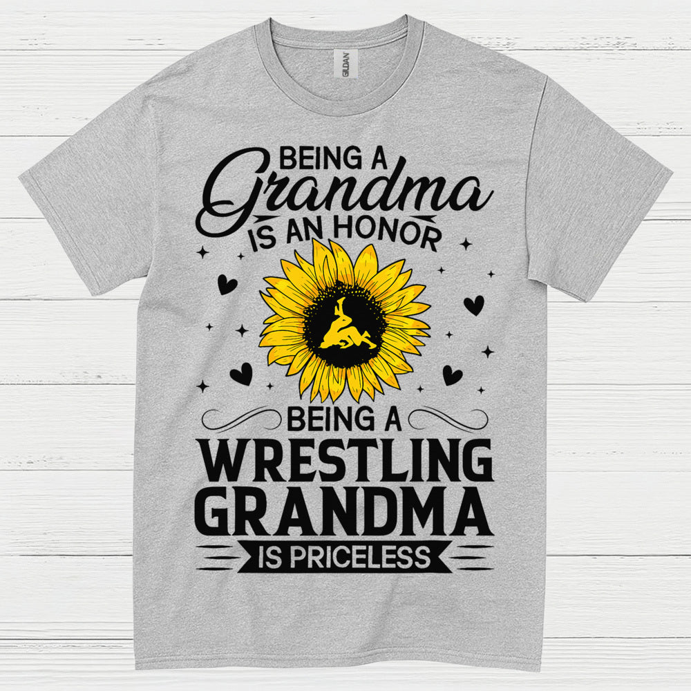Being a Wrestling Grandma Is Priceless T Shirt