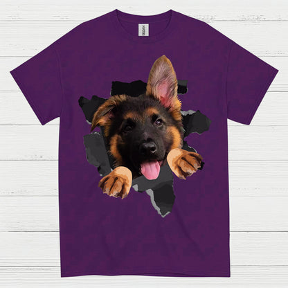 Playful German Shepherd Puppy T Shirt