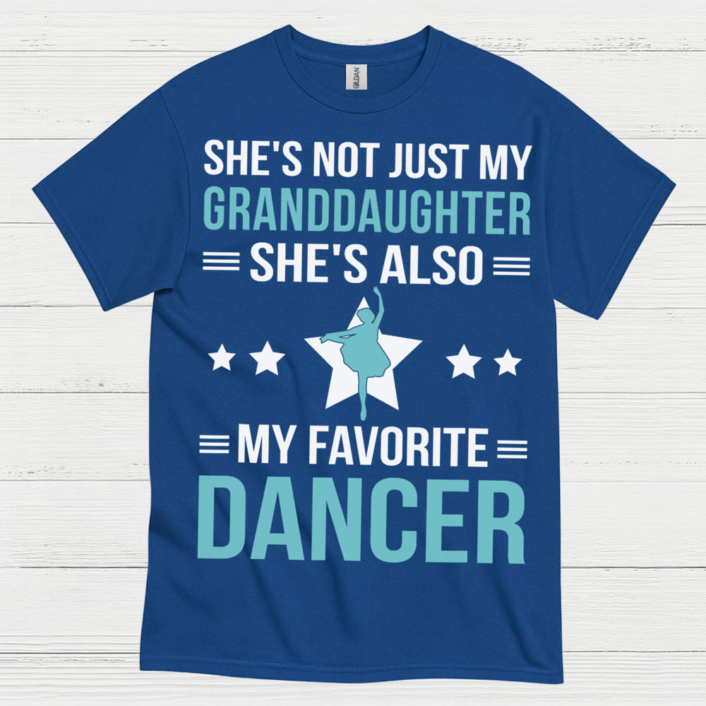 Favorite Granddaughter Dancer Family T Shirt