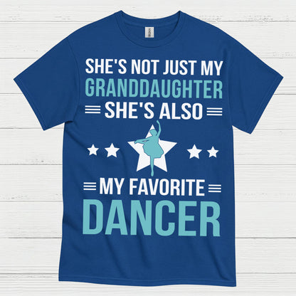 Favorite Granddaughter Dancer Family T Shirt