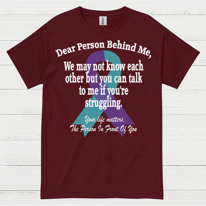 Mental Health Awareness Message T Shirt