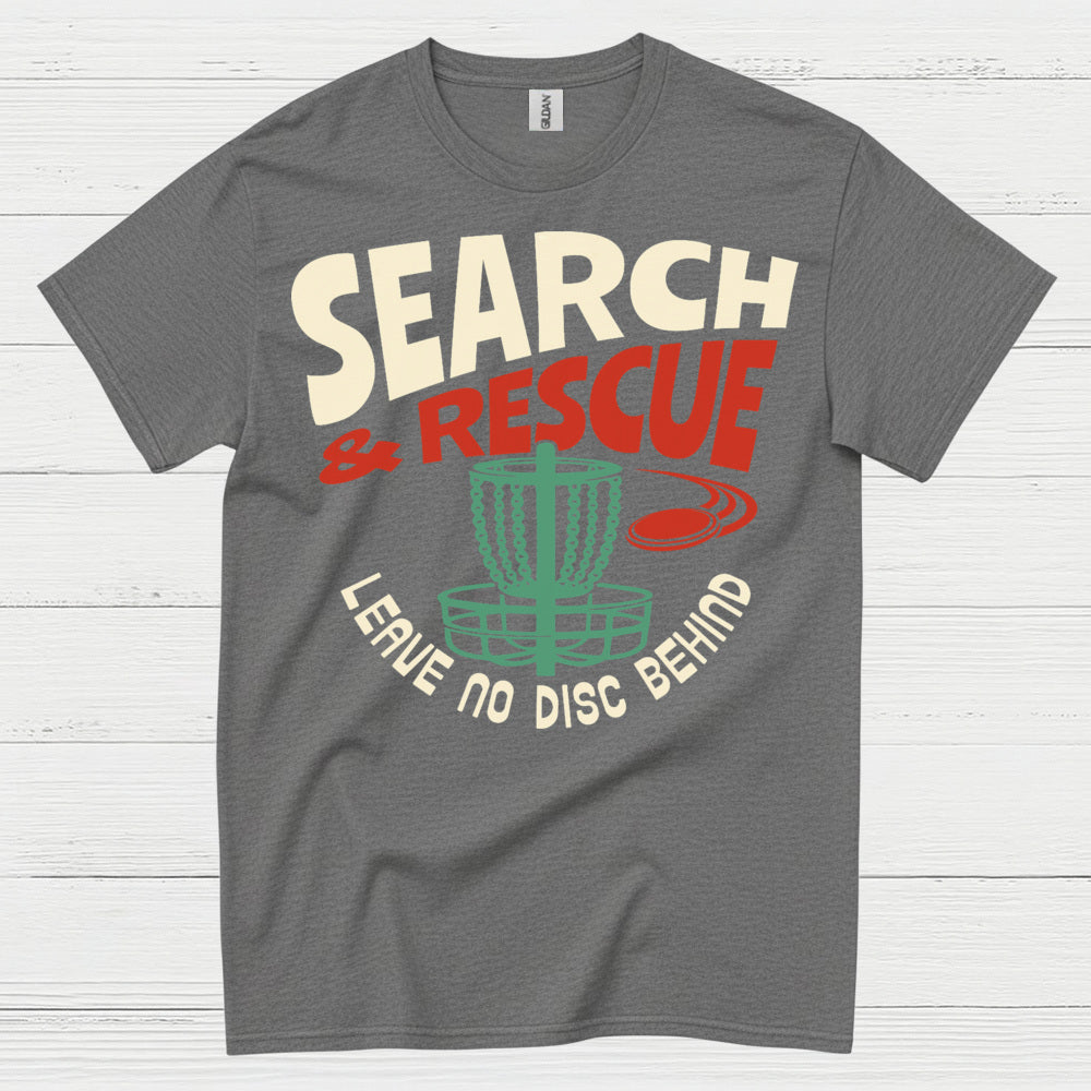 Search And Rescue Disc Golf T Shirt