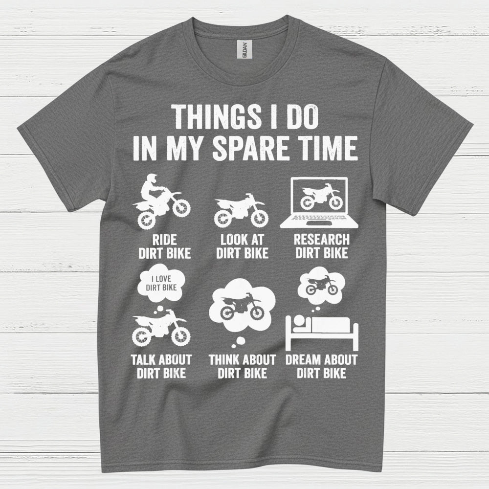 Funny Dirt Bike Lifestyle Graphic T Shirt