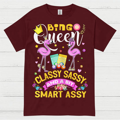 Bingo Queen Classy Sassy T Shirt