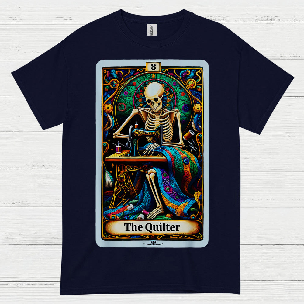 The Quilter Tarot Art T Shirt