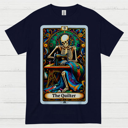 The Quilter Tarot Art T Shirt