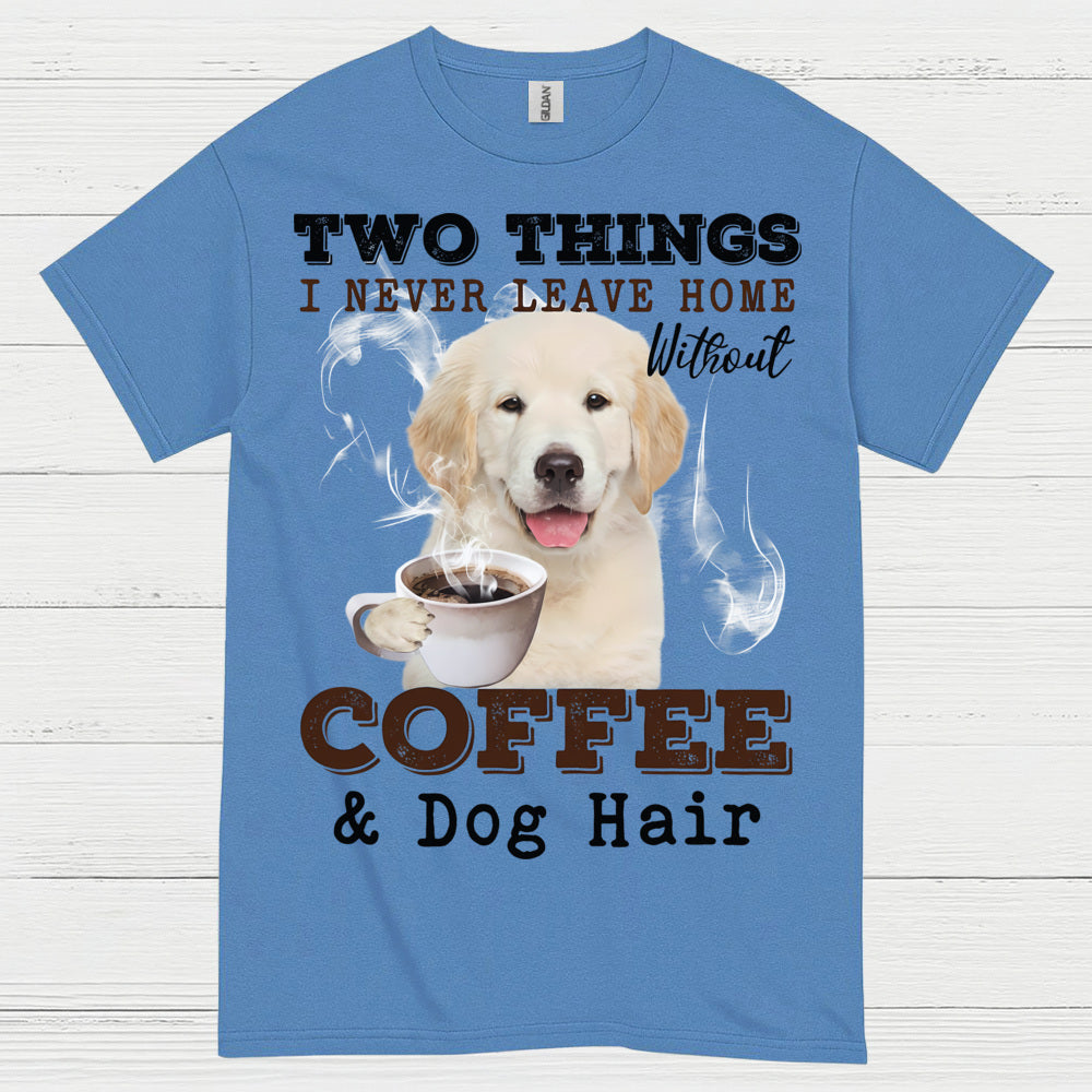 Coffee And Dog Hair Funny Dog Lover T Shirt