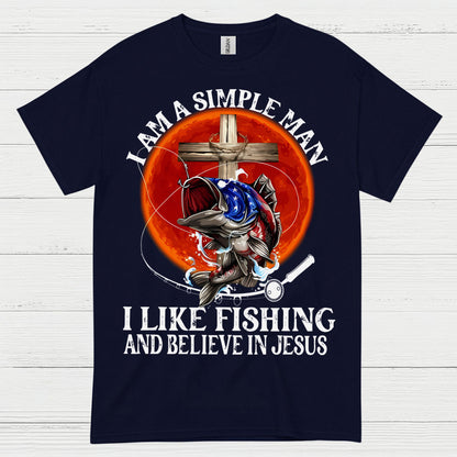 I Like Fishing And Believe In Jesus T Shirt