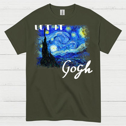 Let It Gogh Art T Shirt
