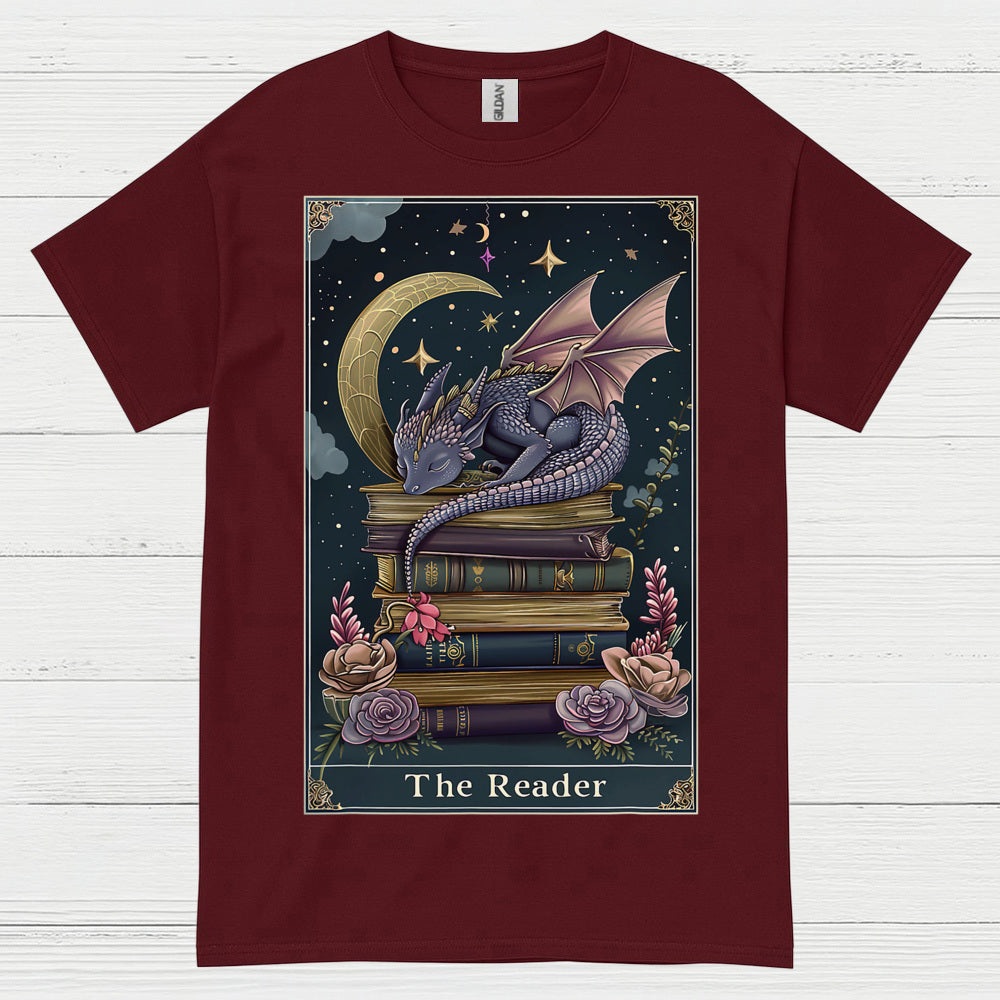 The Reader Dragon T Shirt