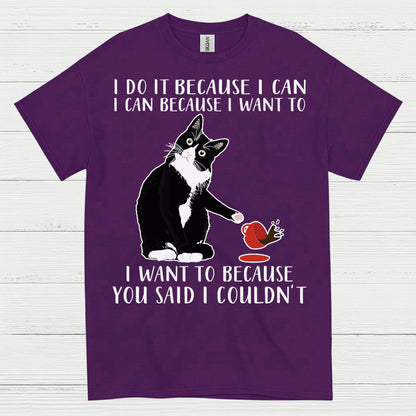 Cat Attitude Humor T Shirt