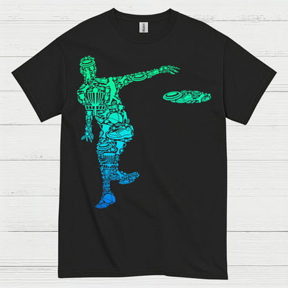 Disc Golf Throw Motion Graphic T Shirt
