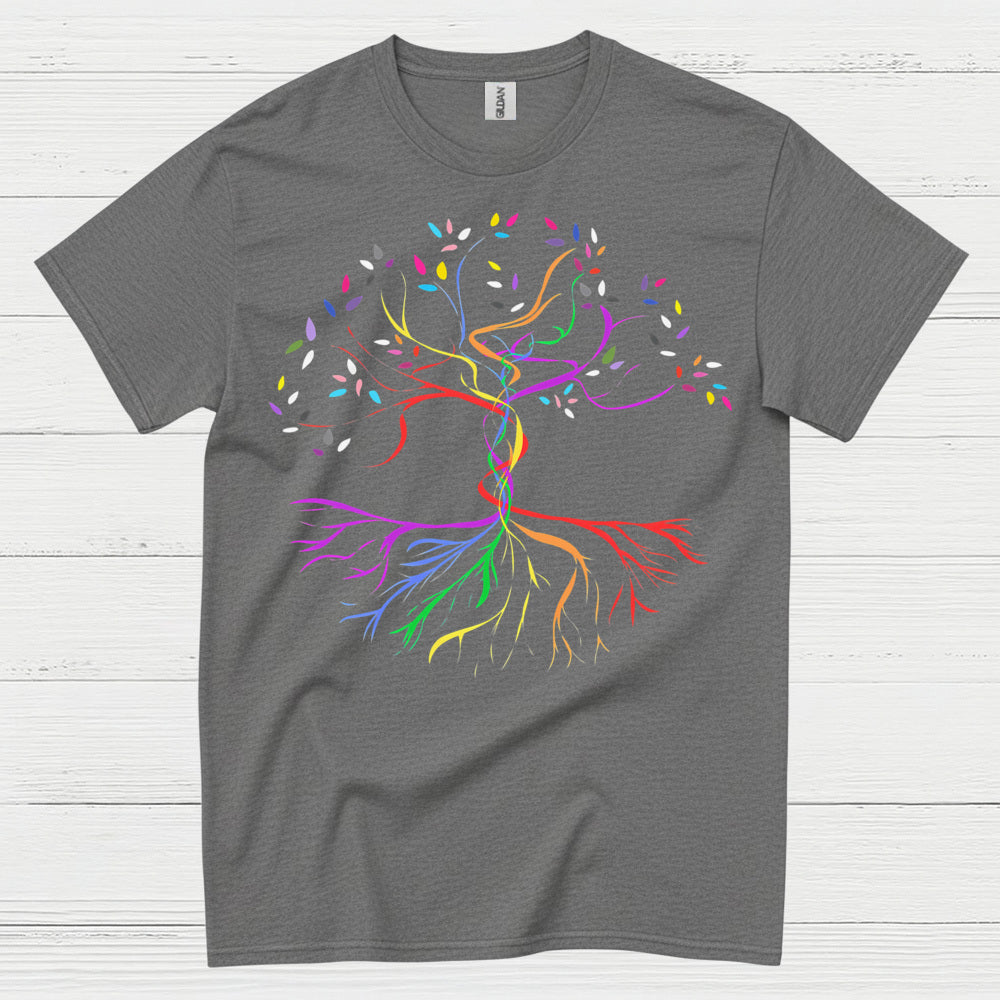 Rainbow Tree of Life T Shirt