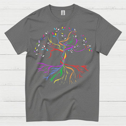 Rainbow Tree of Life T Shirt