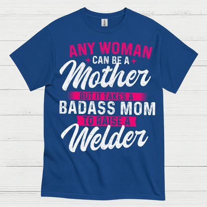 Proud Welder Mom Welding T Shirt