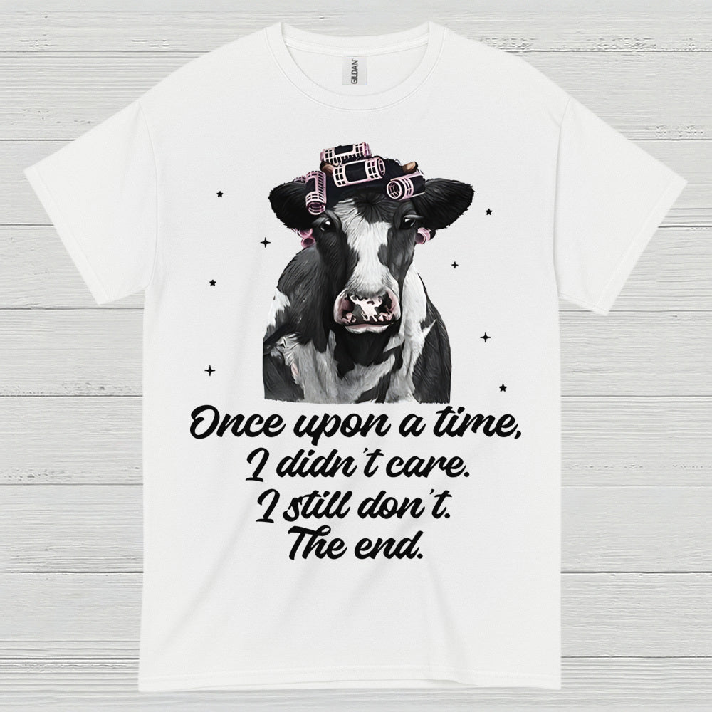 Once Upon A Time Funny Cow T Shirt