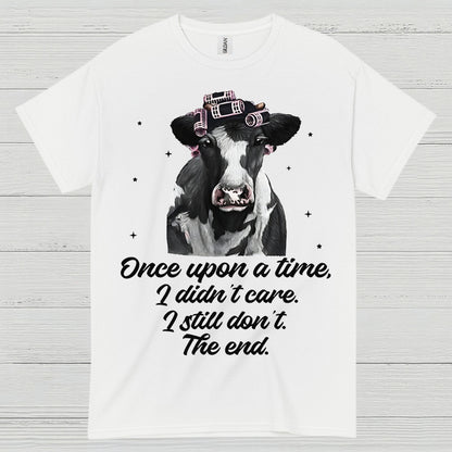 Once Upon A Time Funny Cow T Shirt