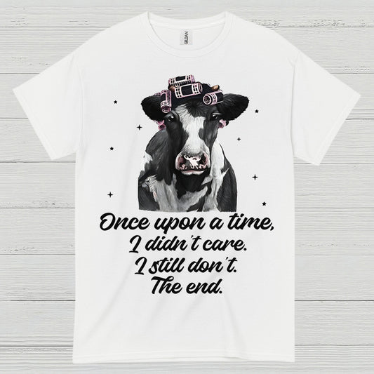 Once Upon A Time Funny Cow T Shirt